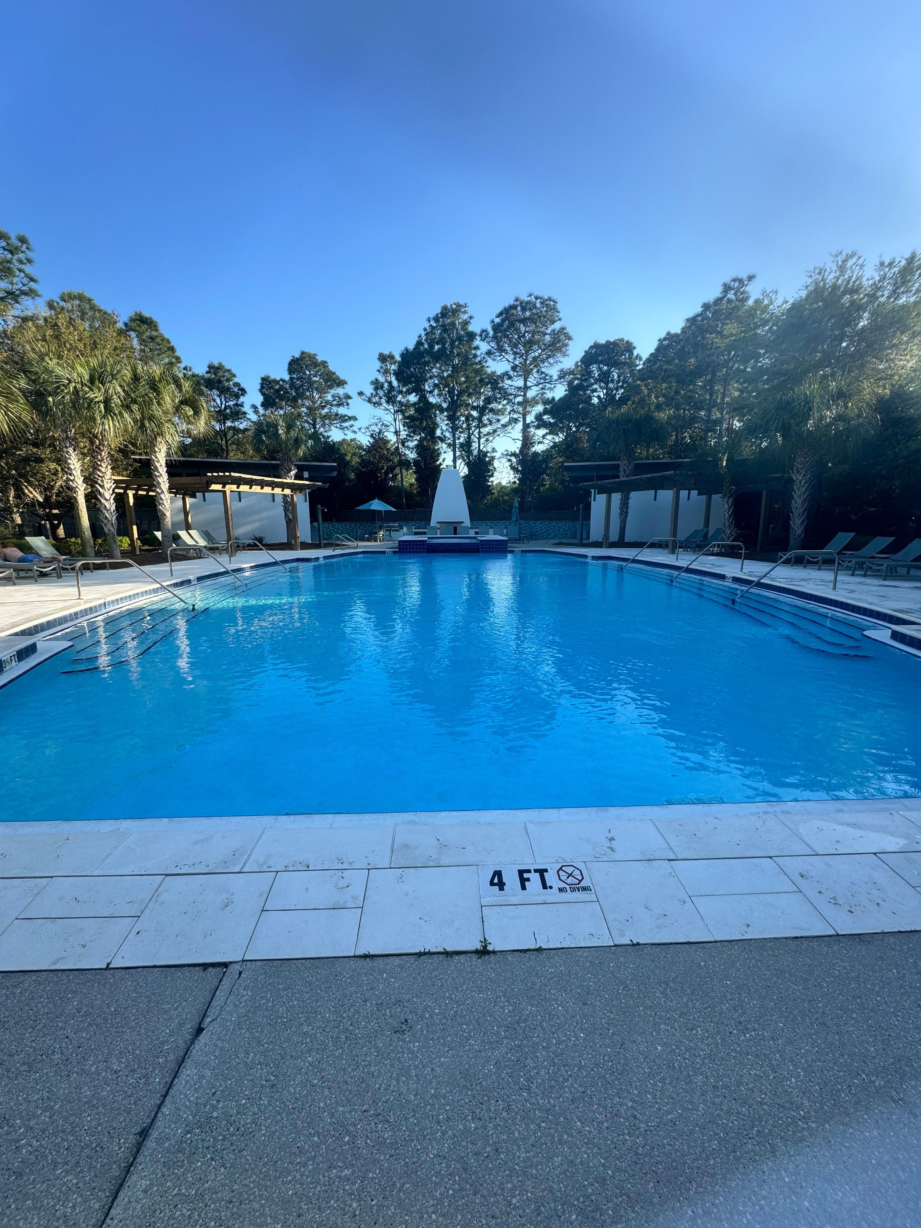 Dragonfly pool (two doors down)