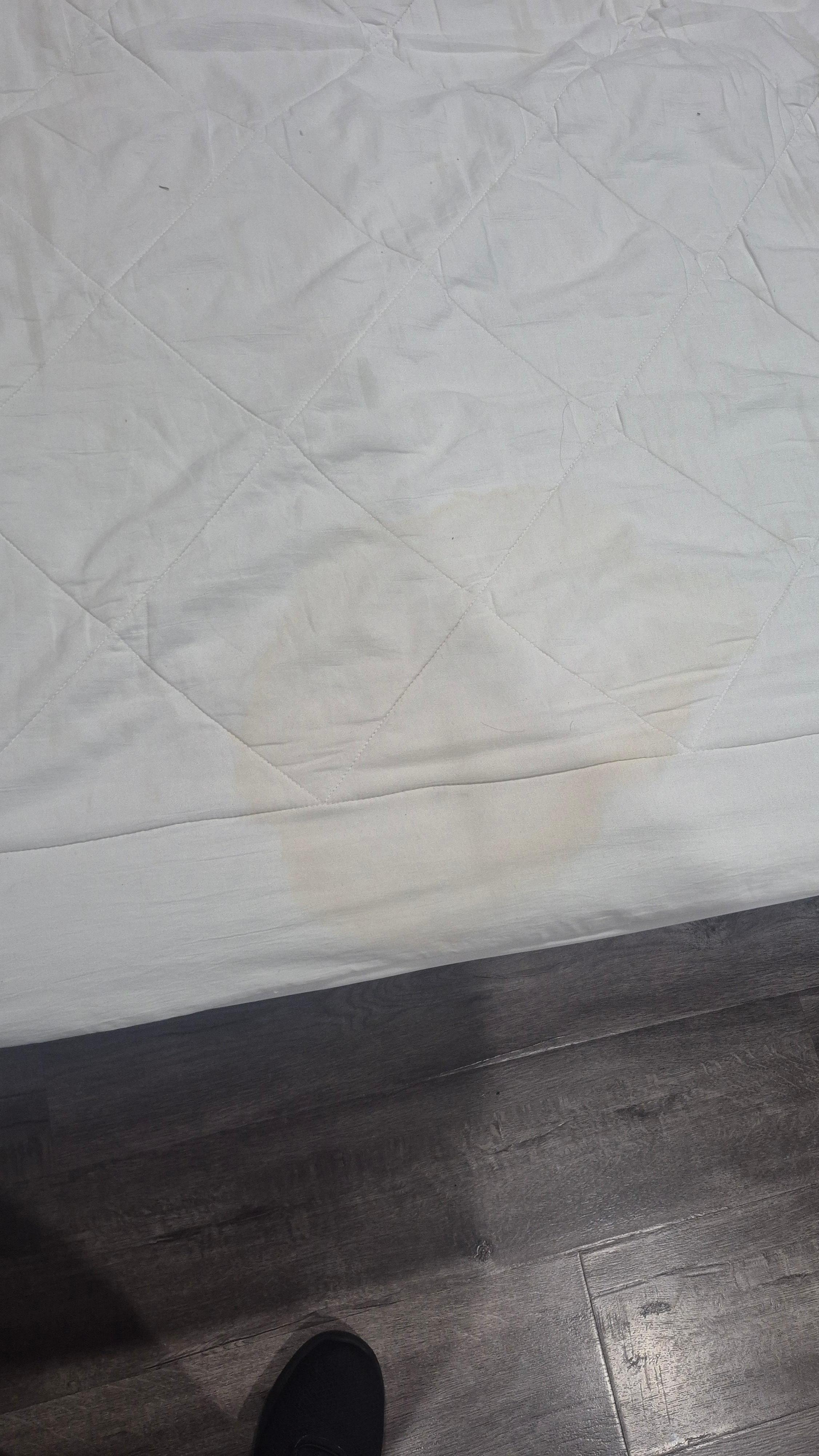 Coverd in lots of debris 