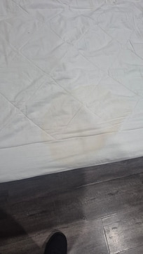 Coverd in lots of debris