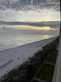 View from the balcony