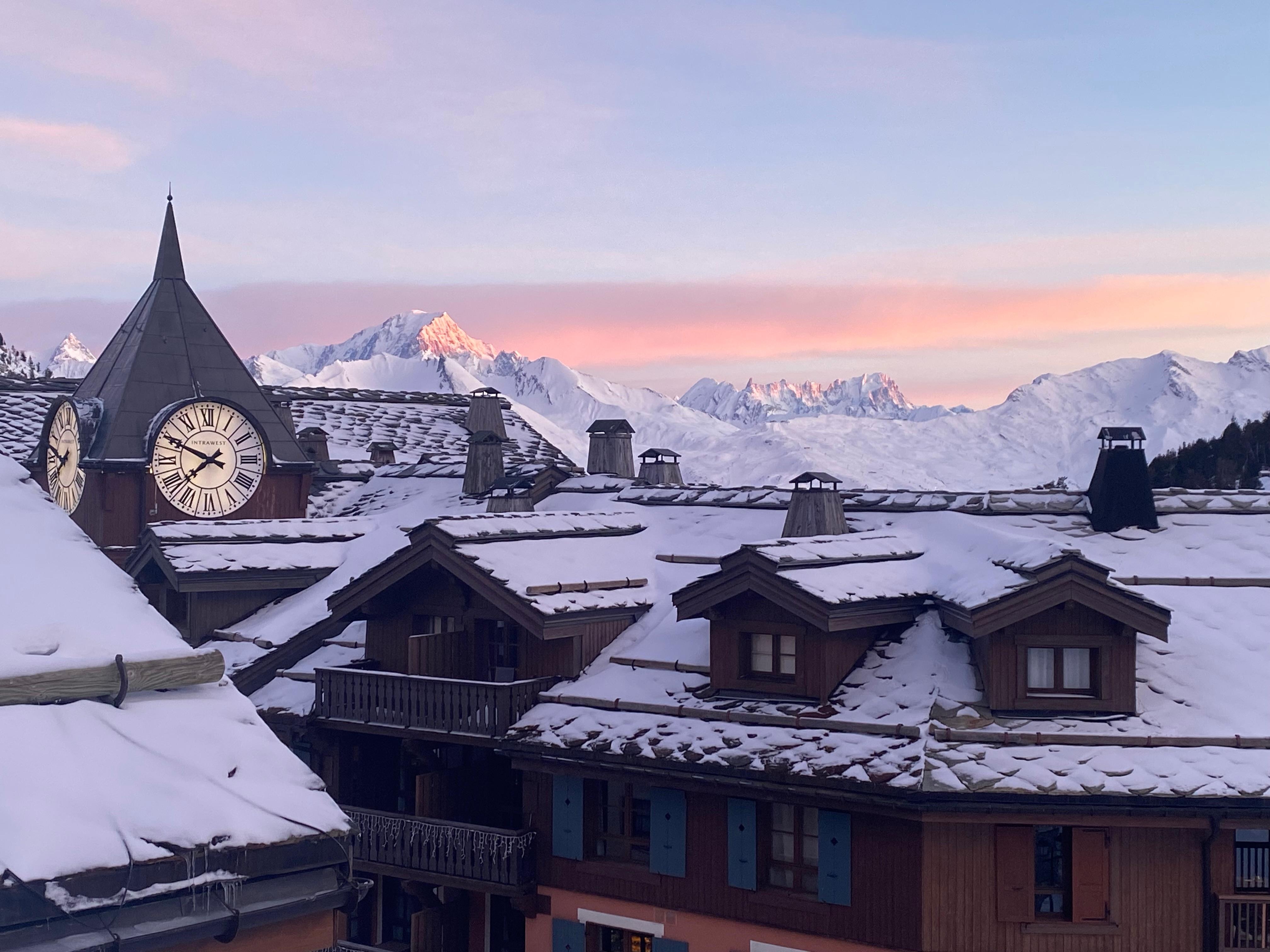 From bedroom window.