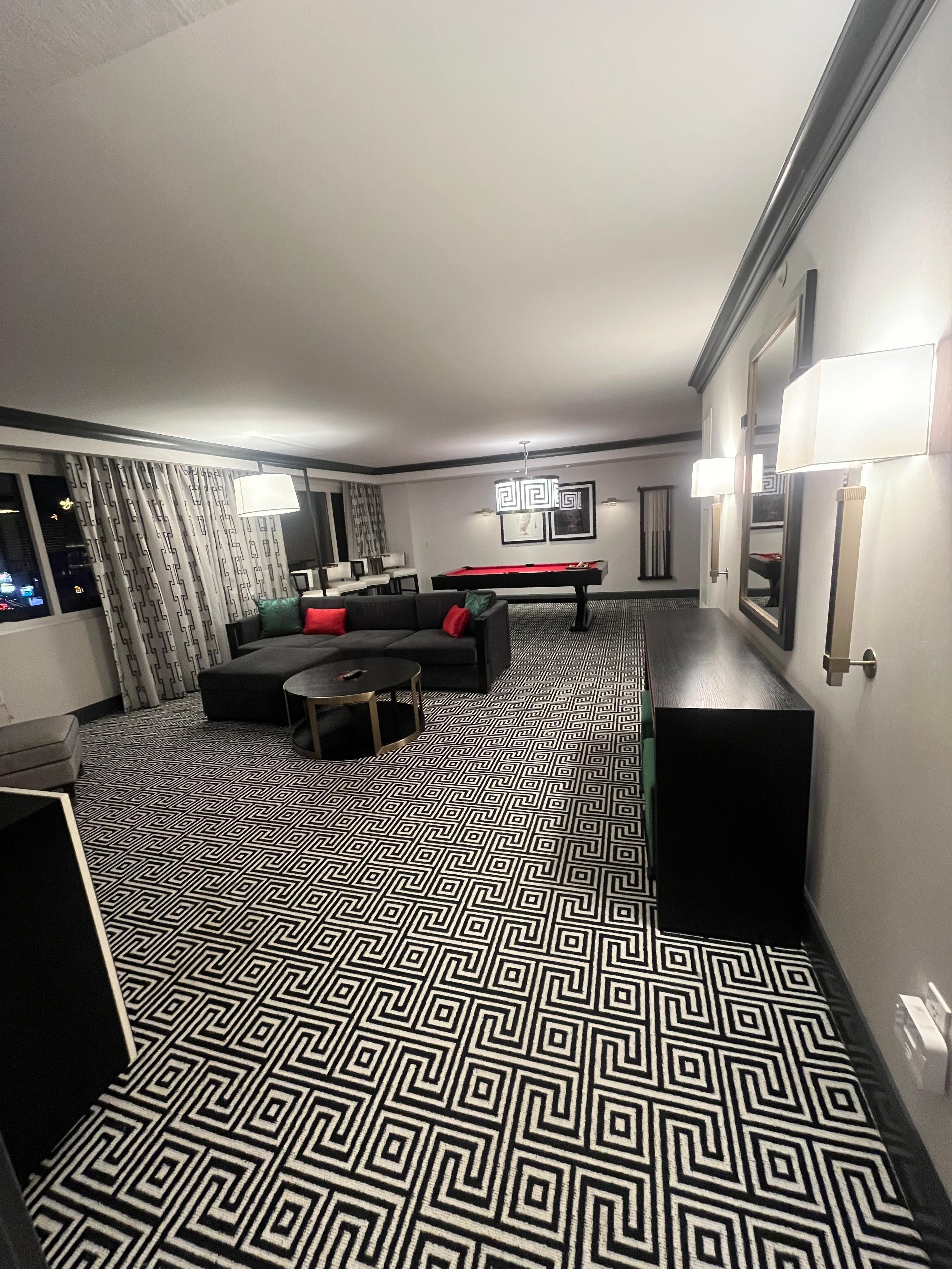 Comfortable living area 