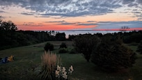 The view from the deck