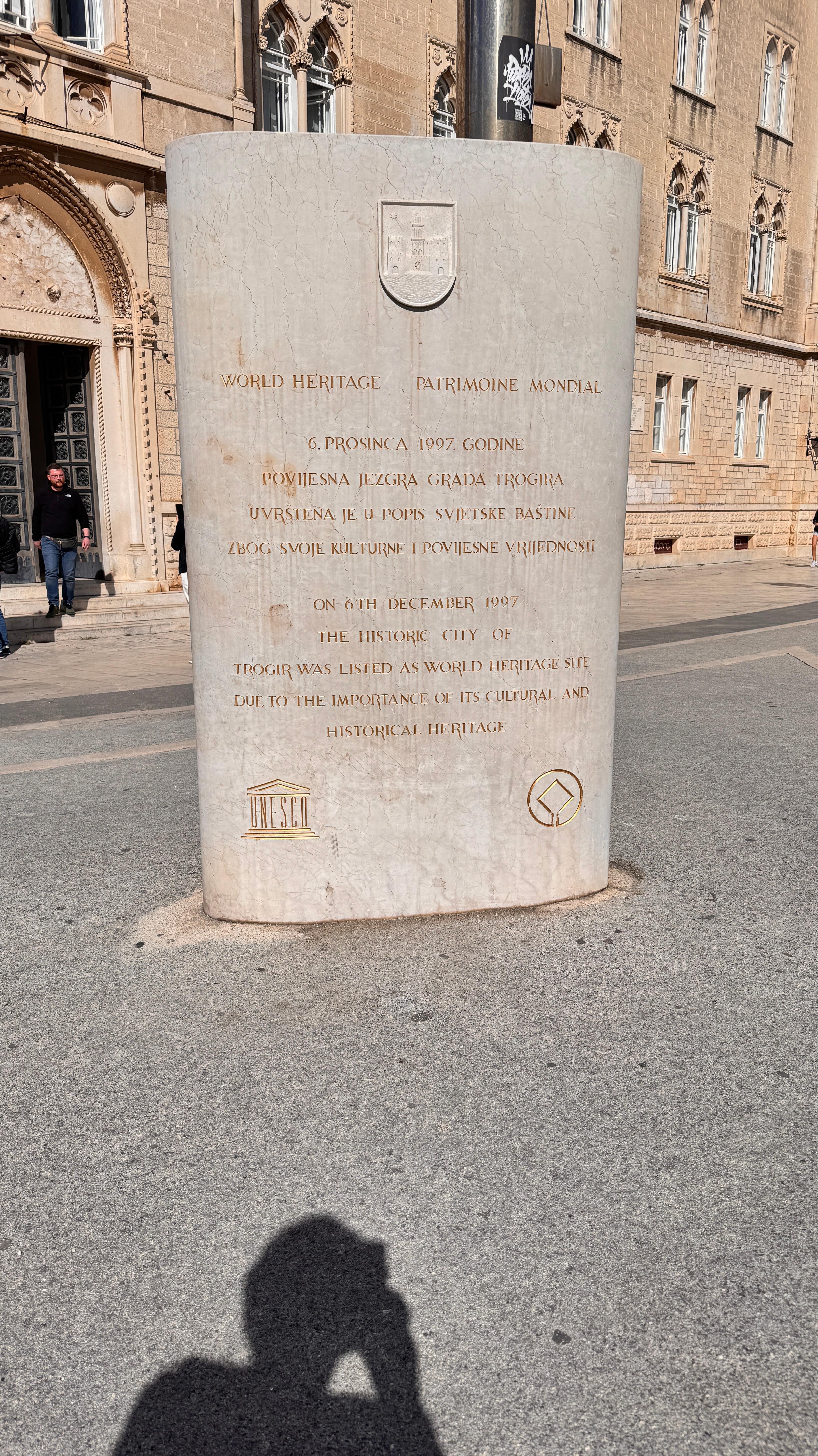 The UNESCO site Trogir