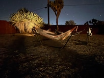 Hammocks were a great aid to stargazing.