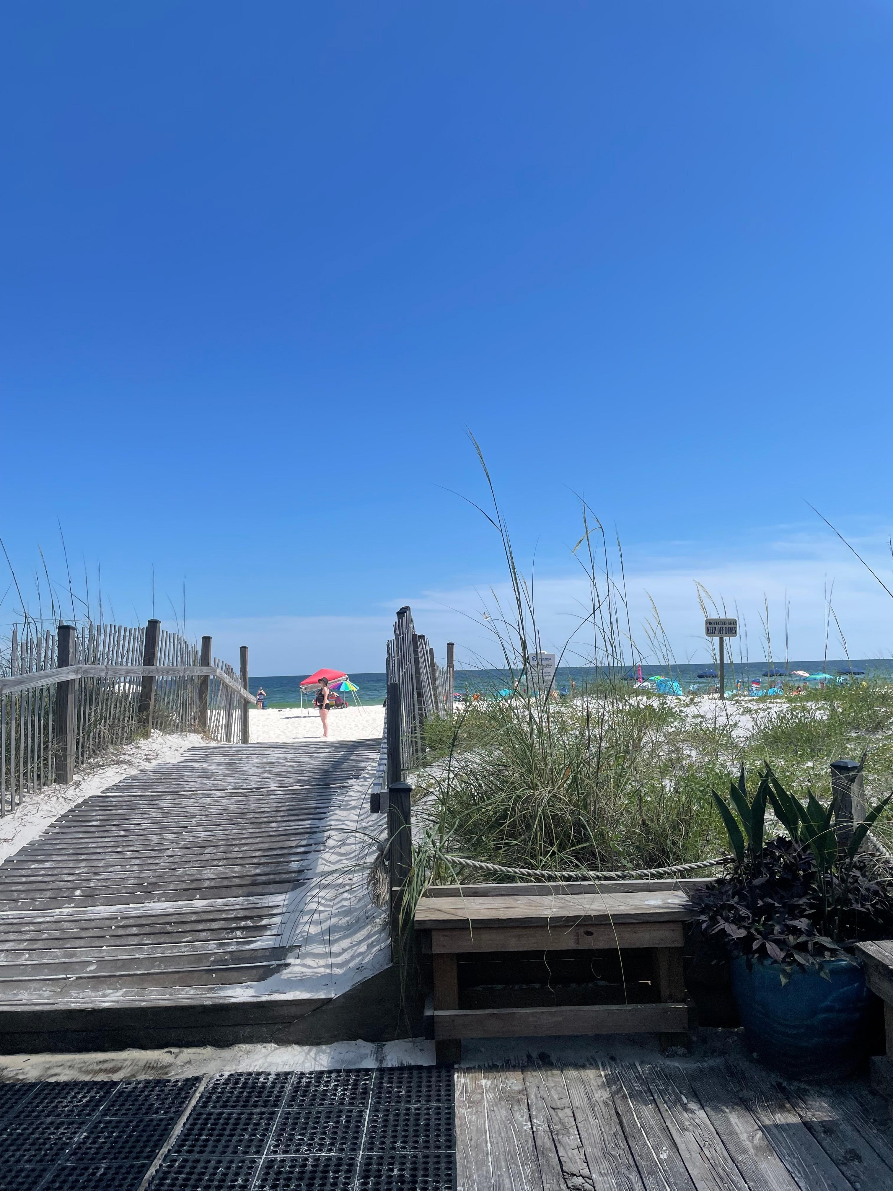 The beach!