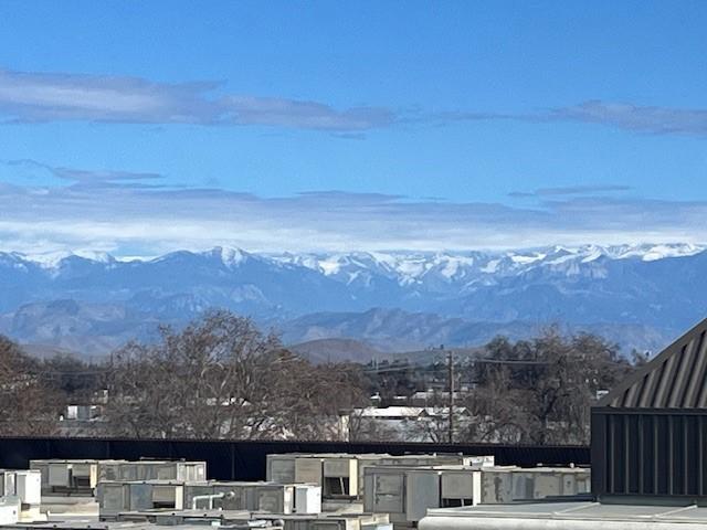 View of the mountains from the room