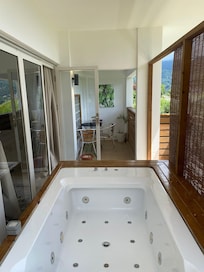Nice jacuzzi on the terrace