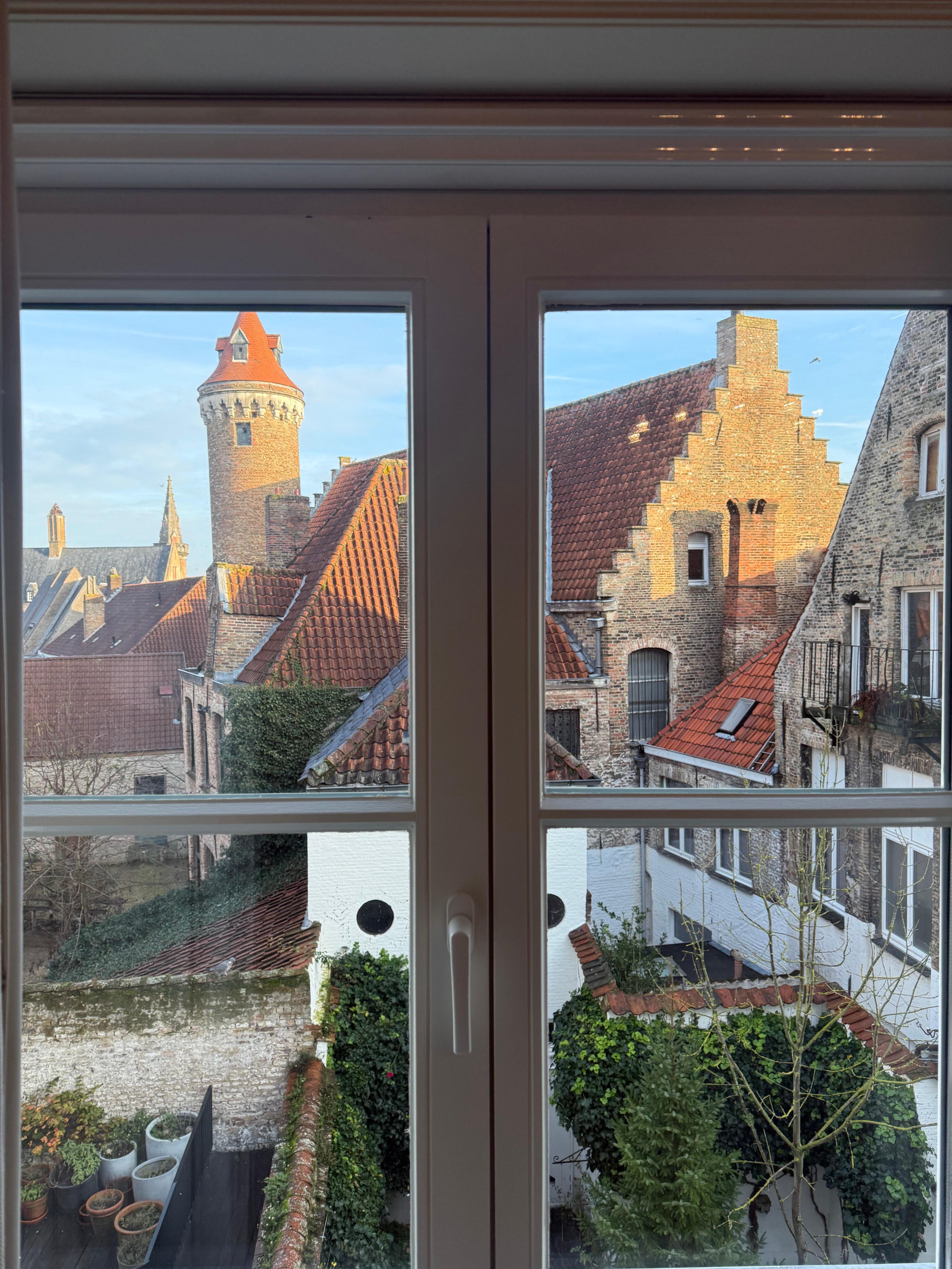 View from our room - a very quiet area