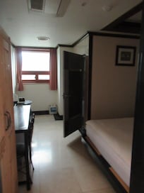 宿泊した部屋。十分な広さでした