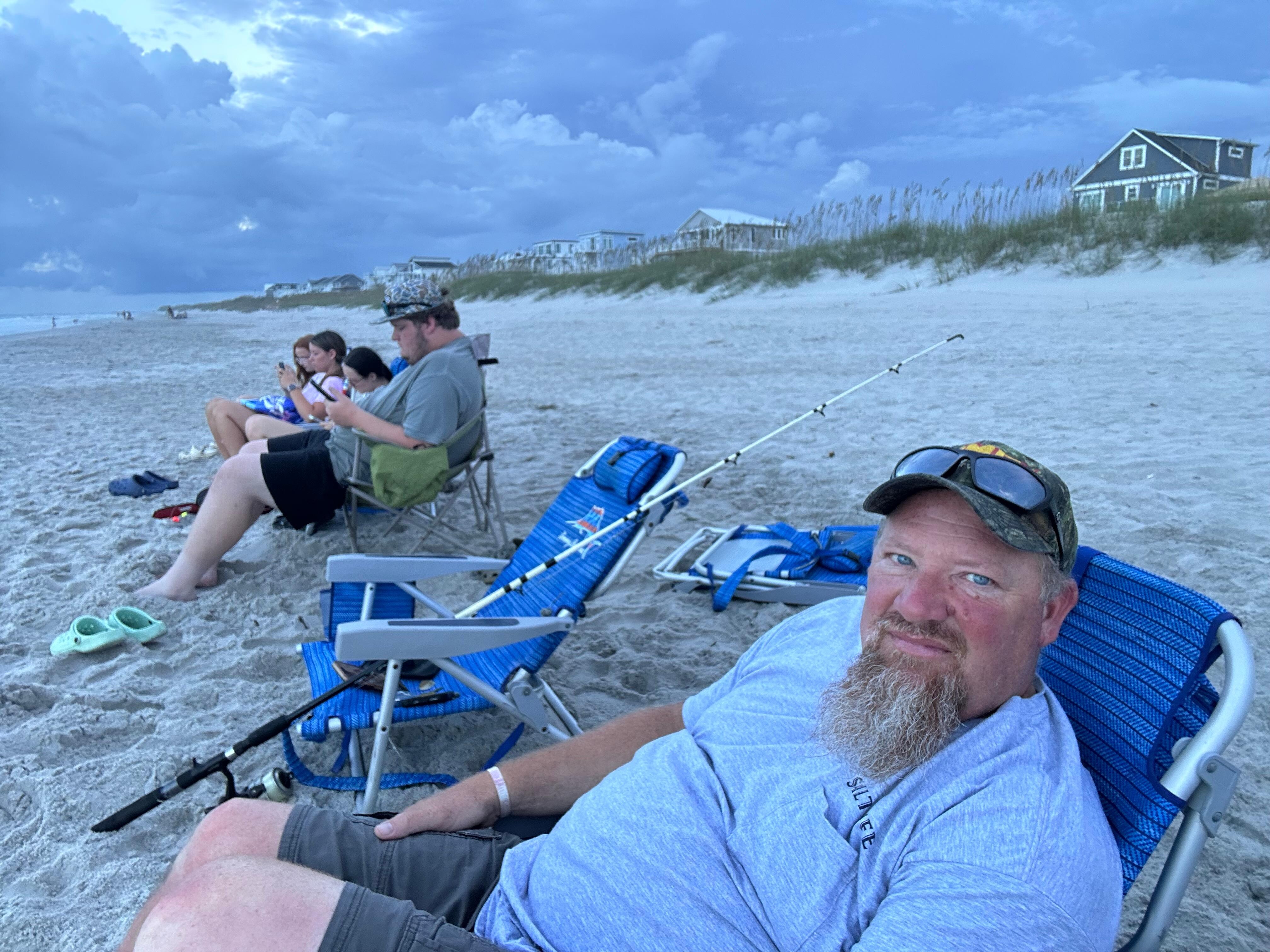 Beach day with family 