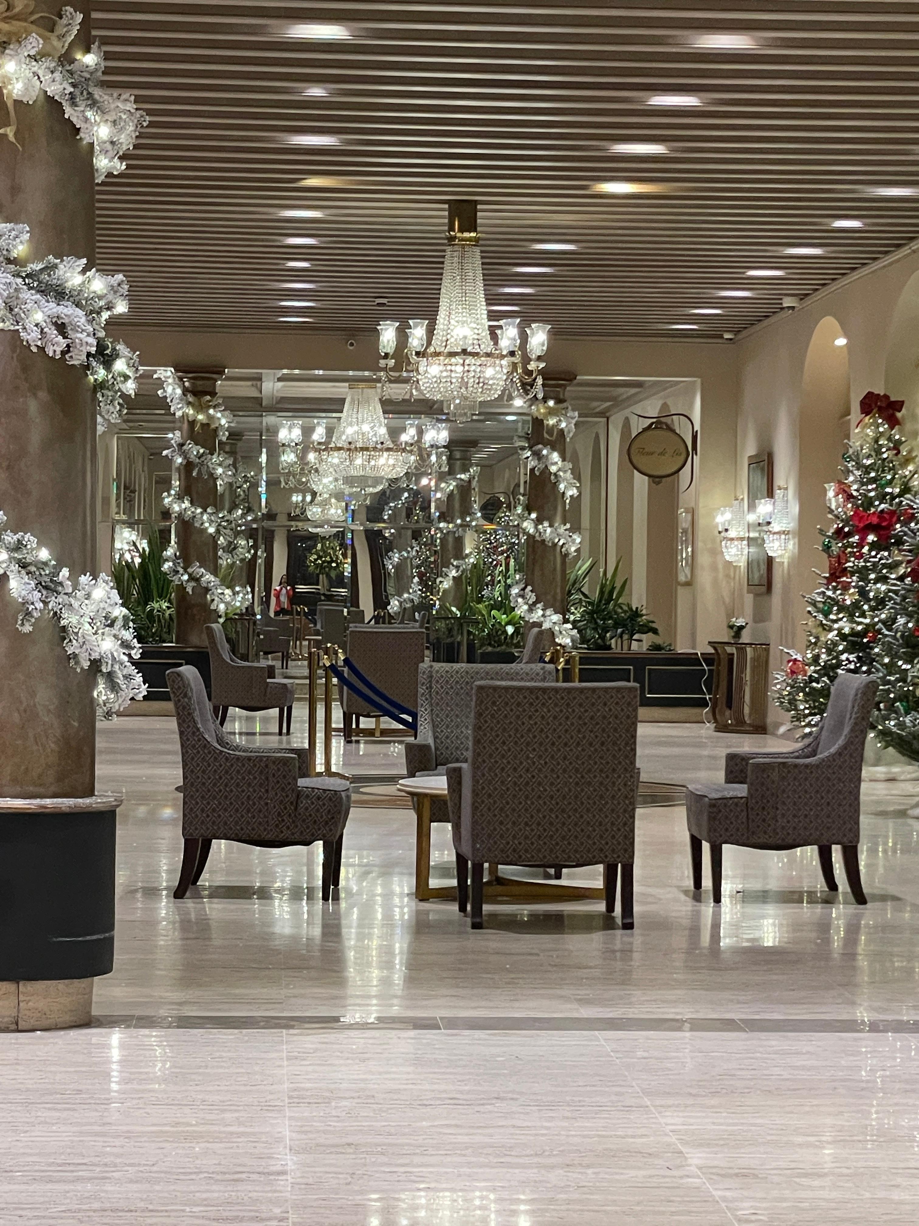 Lounge by entryway from Bourbon St. 