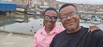 Wife and I at the beach side