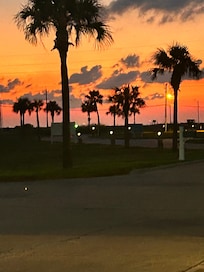 Sunset off the porch