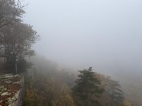 Next morning, waking up in a cloud