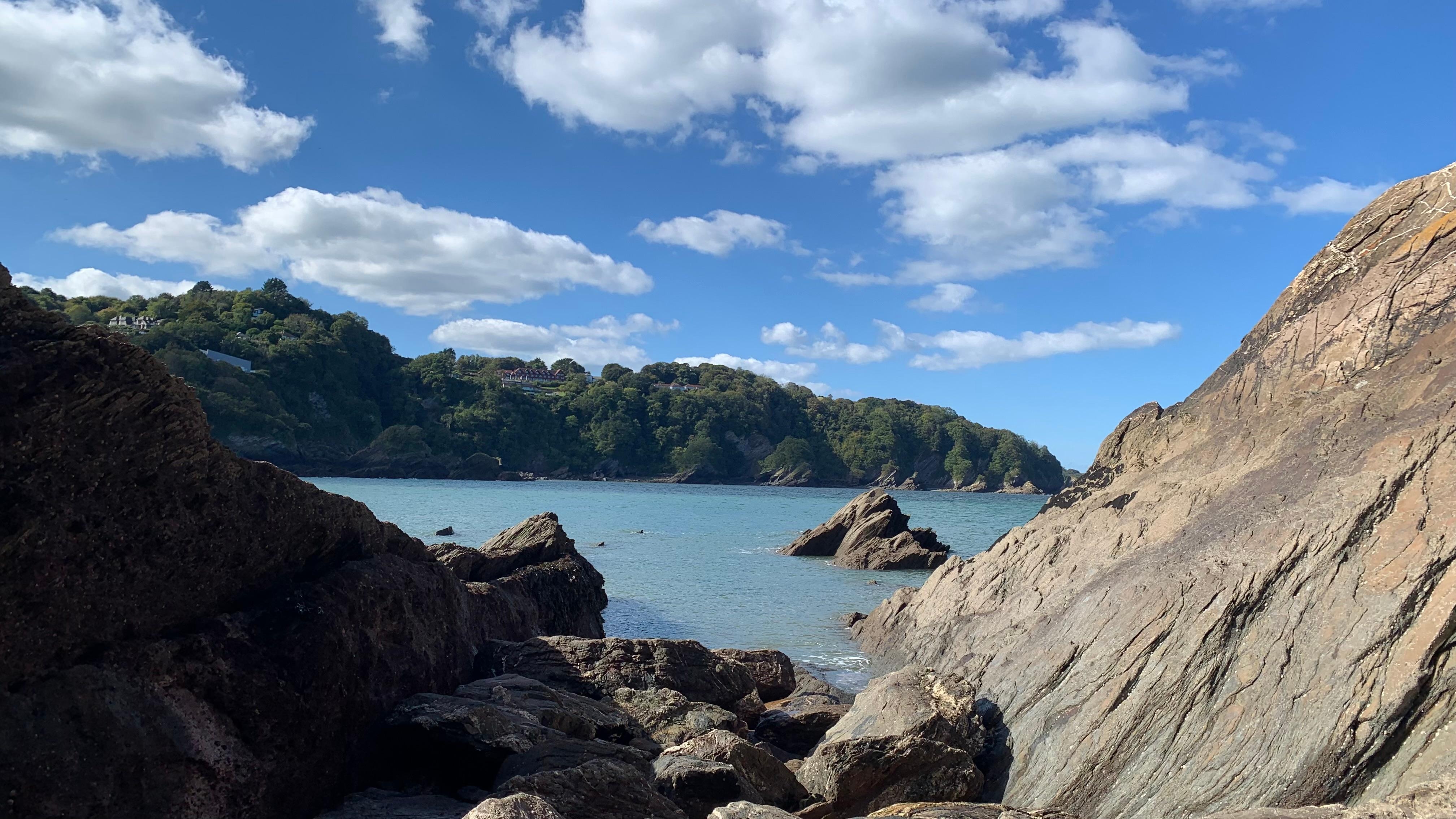 A walk along the pathway to the natural rock pools
And caves 
