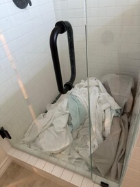 Dirty towels