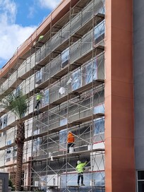 Construction of adding 60 new rooms, this is not a remodel folks, this is major construction.