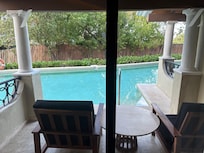 Our room and swim out view