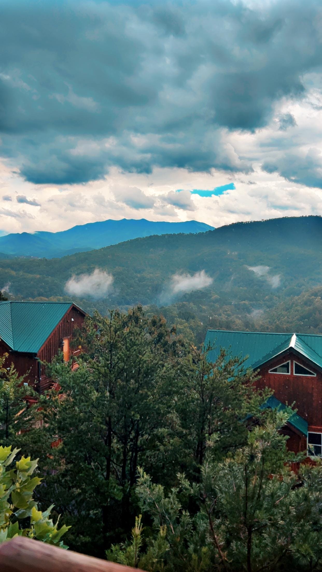 Great view from balcony
