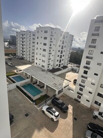 Balcony view.