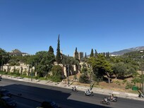 Temple of Nike directly across the street.