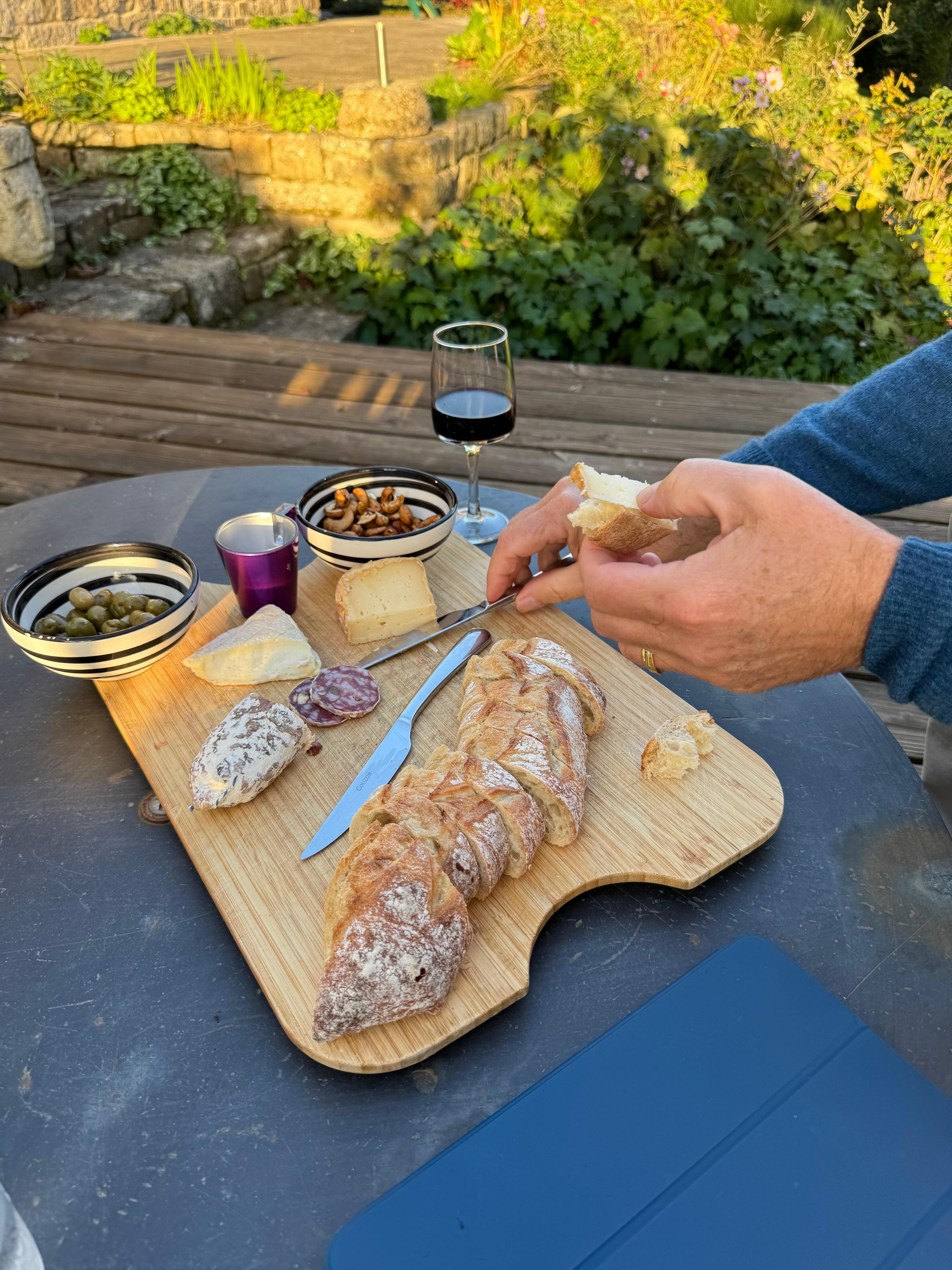 Peaceful place for apératif