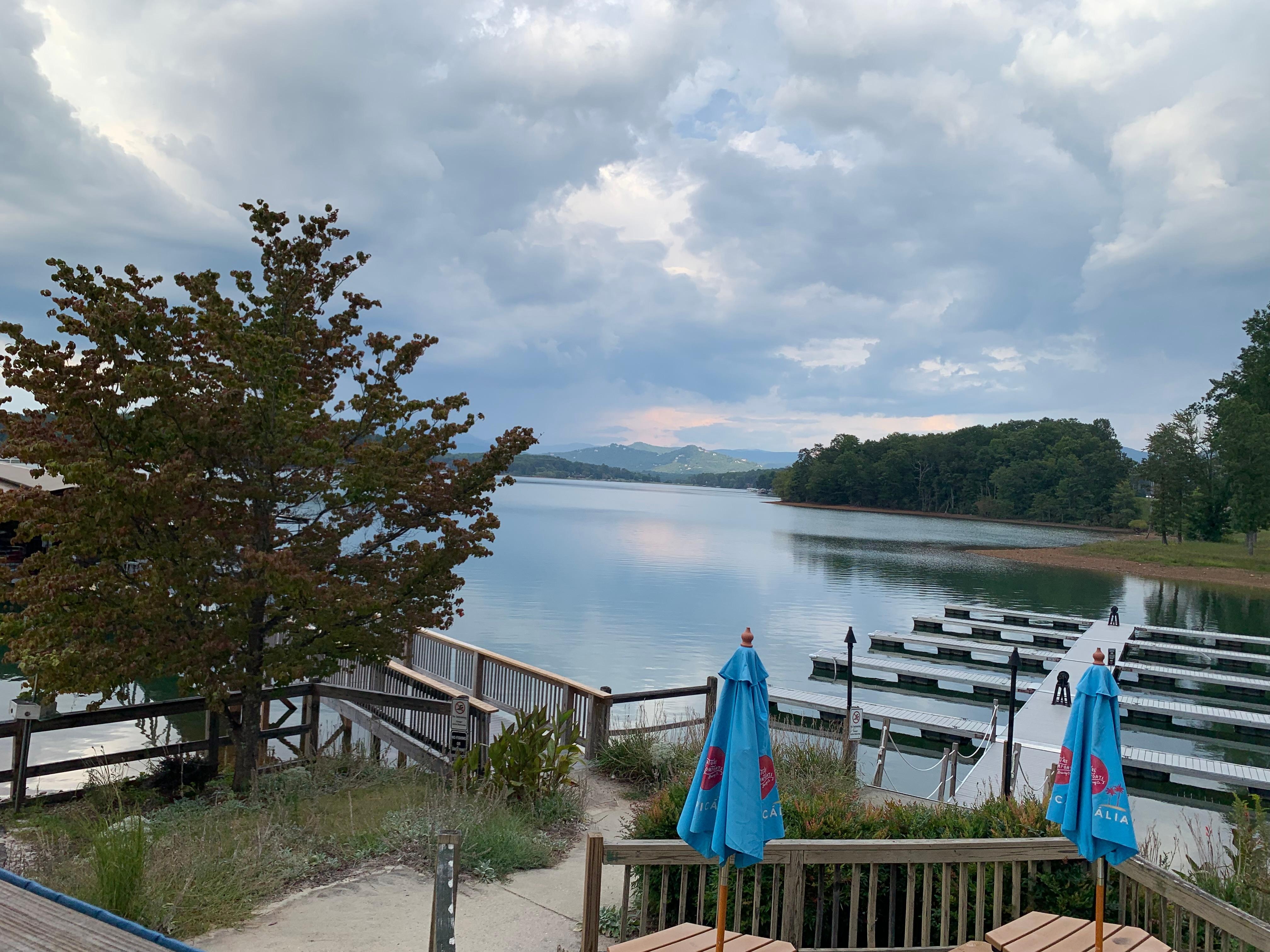 At Marina Station restaurant