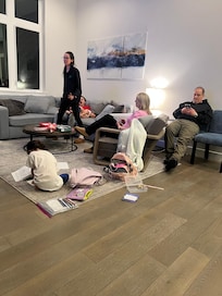 My grandchildren loving the place and quite comfortable