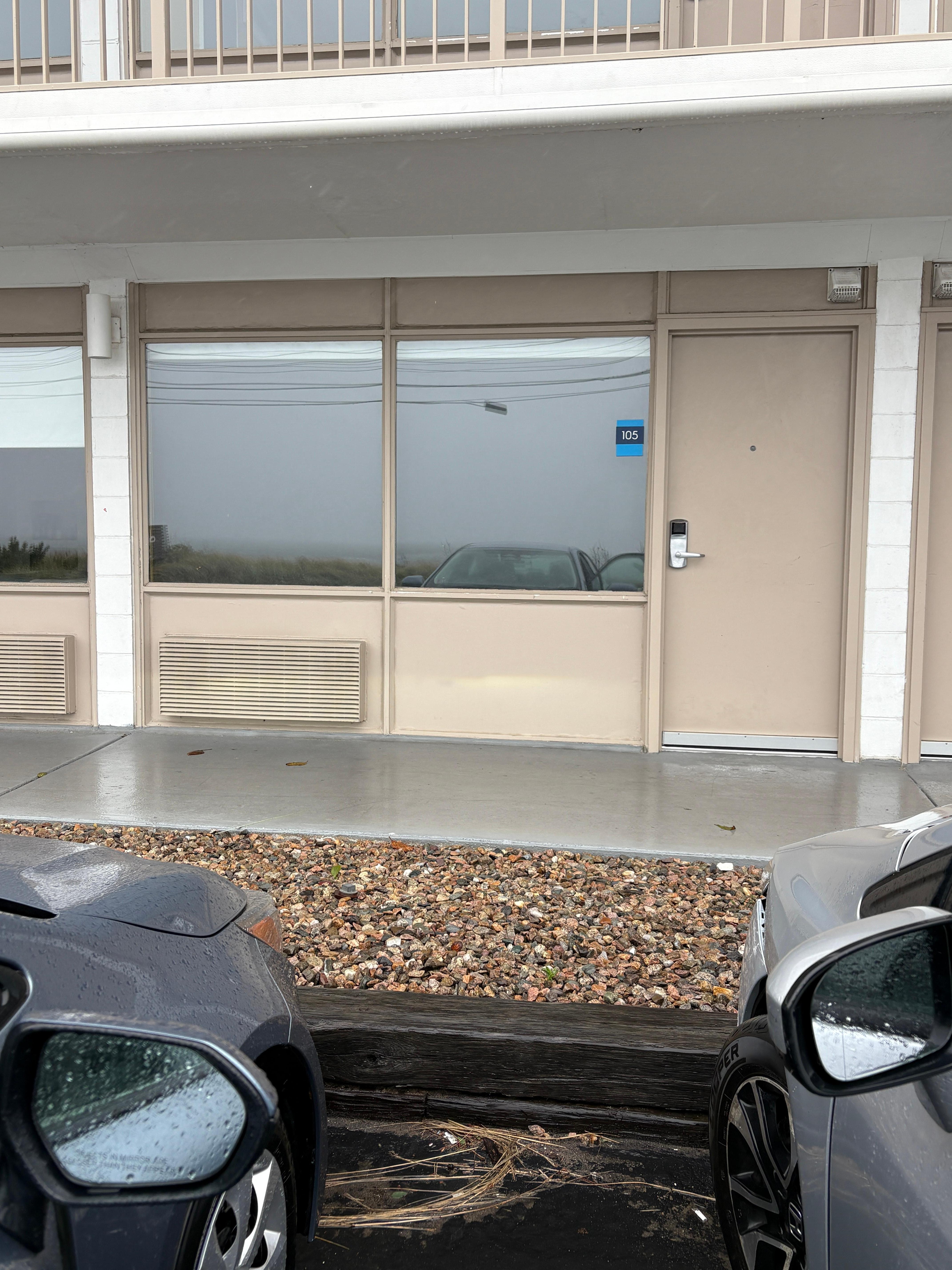 The room - not quite what we had in mind.