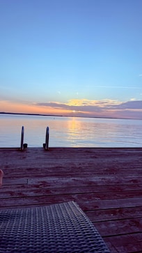 View from the dock