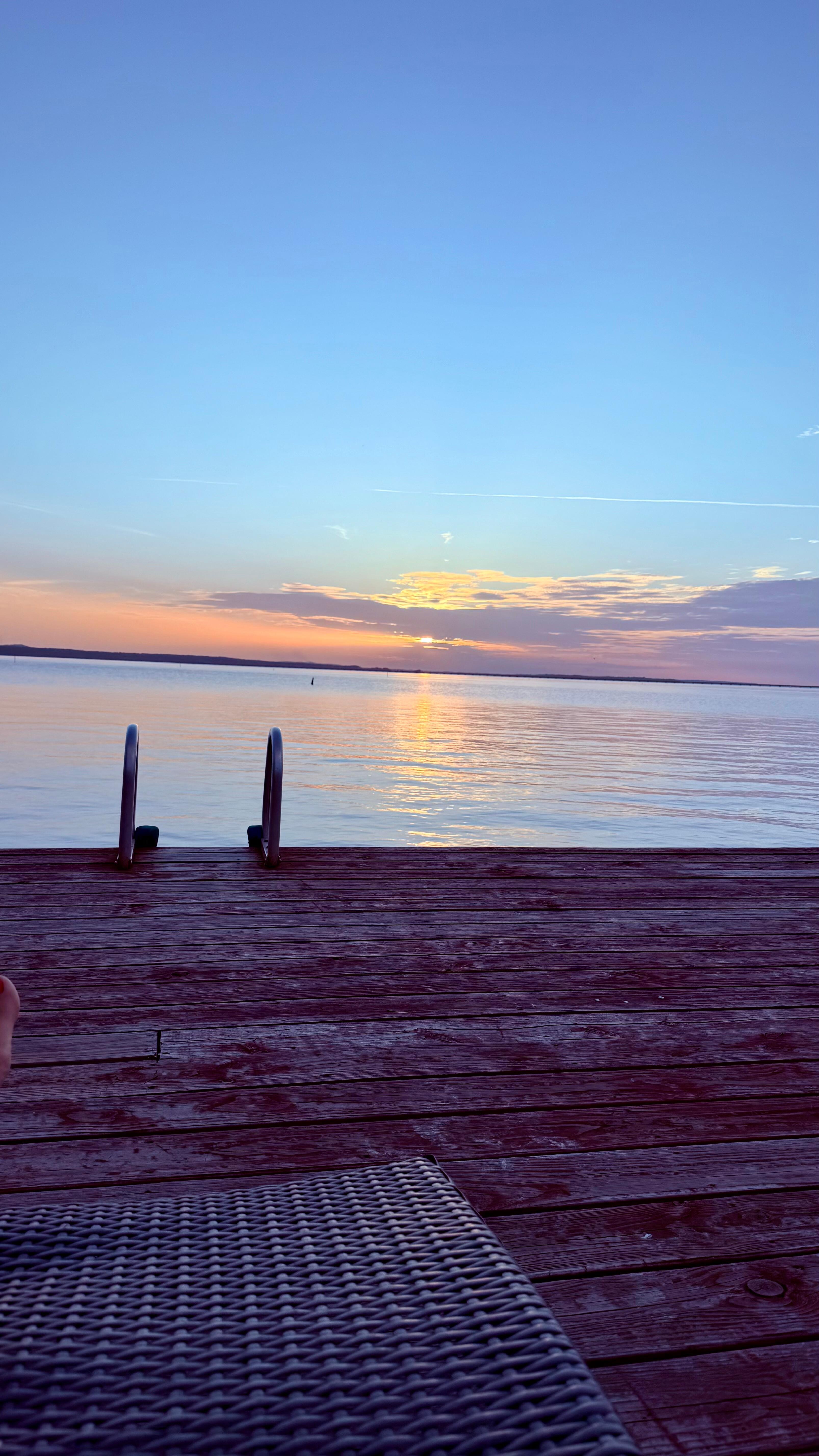 View from the dock 