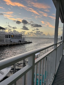 View from morning coffee.