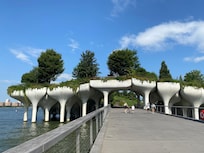 Little Island on the Hudson at 14th