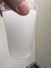 I was able to add photos of the water after all.