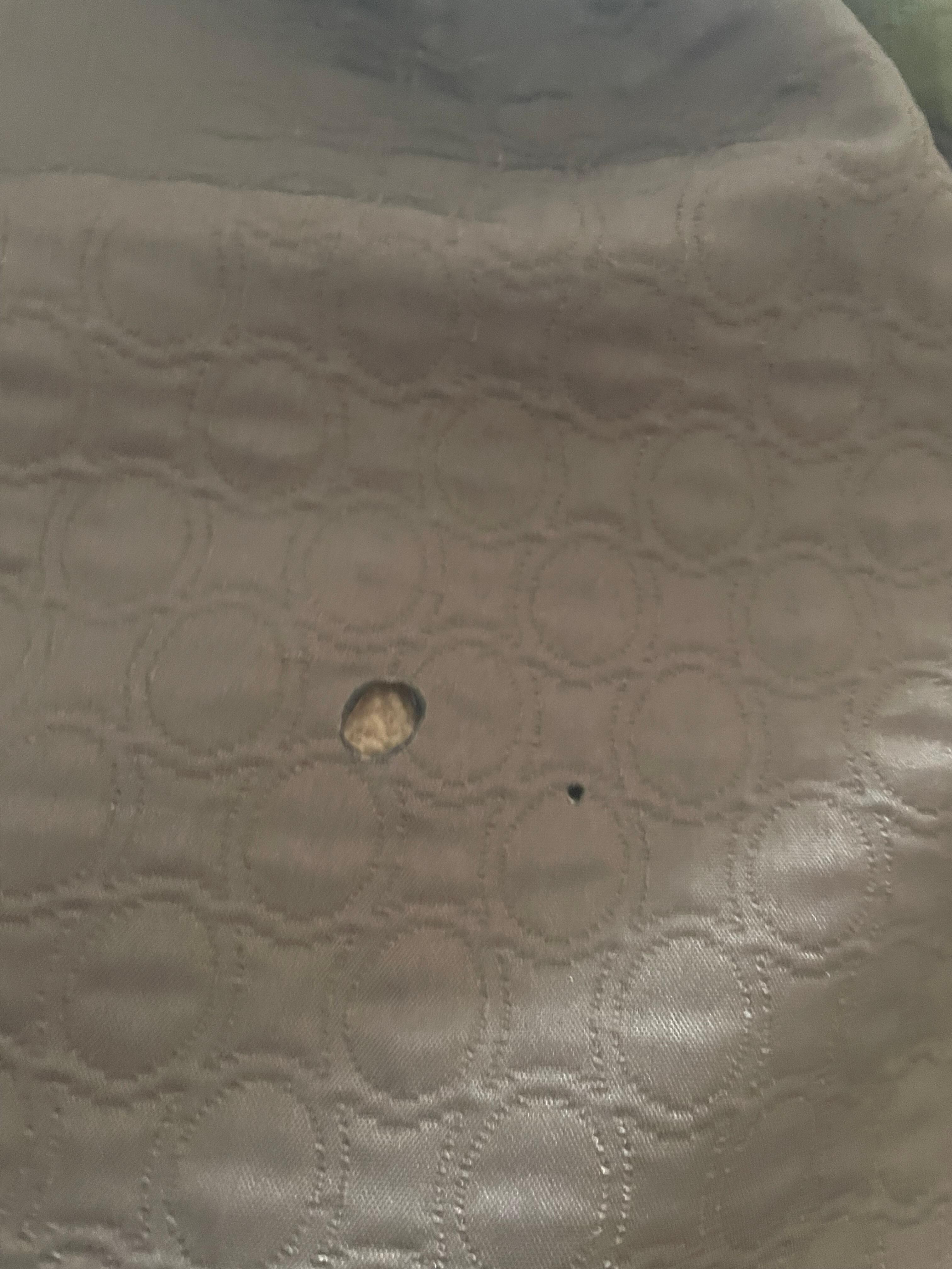 Hole/ burn