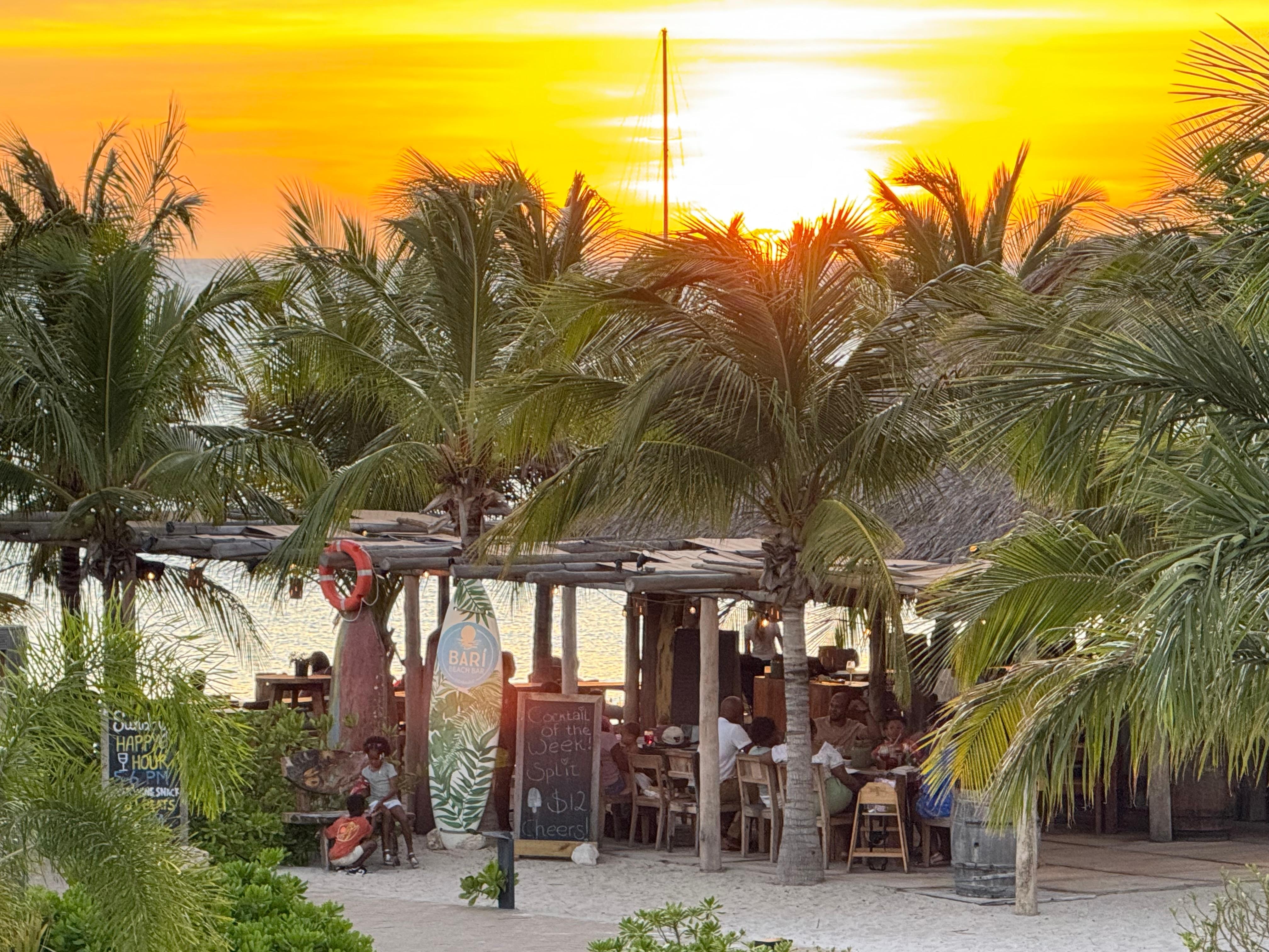 Beach restaurant