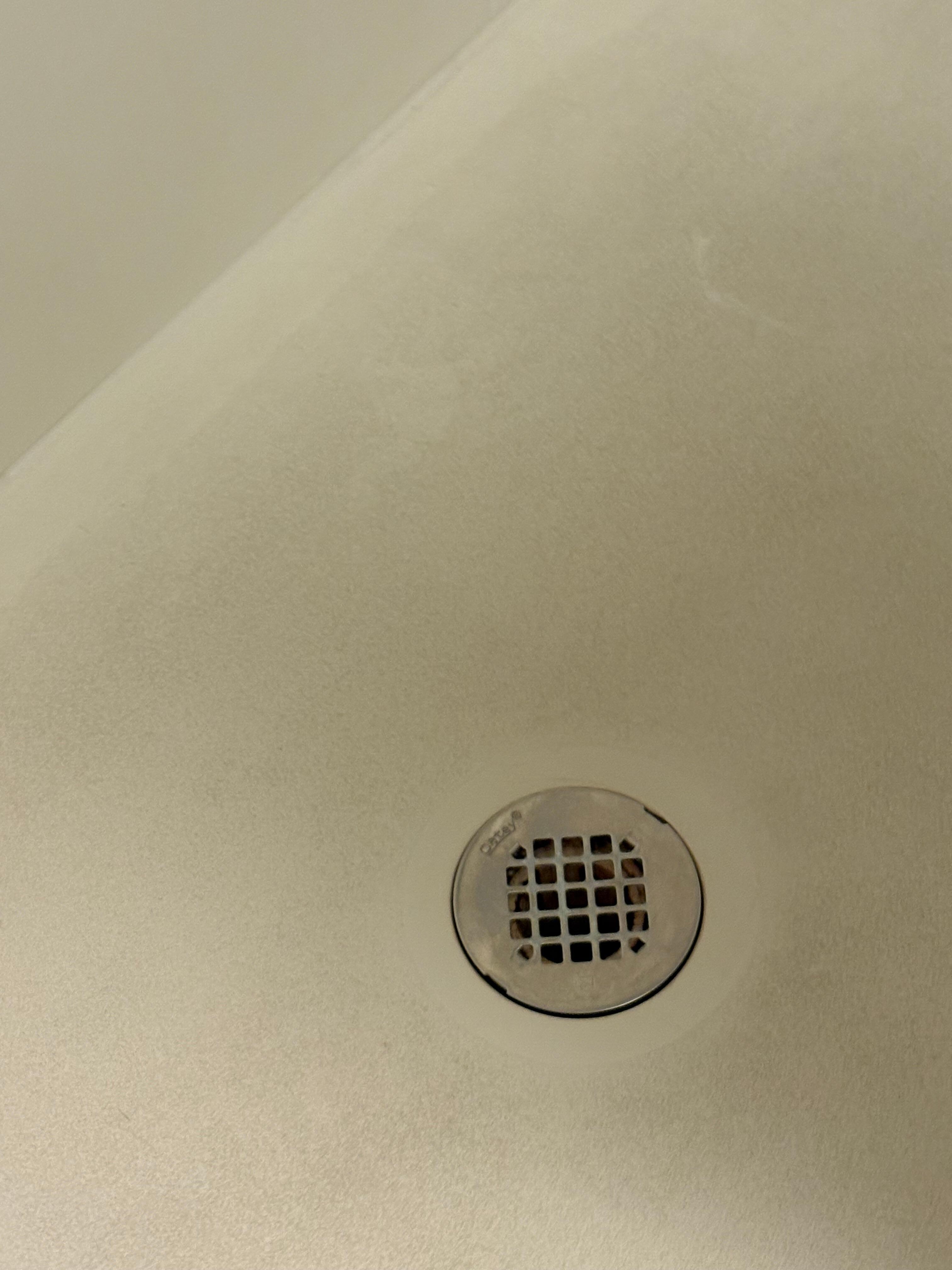 Room 131 shower floor