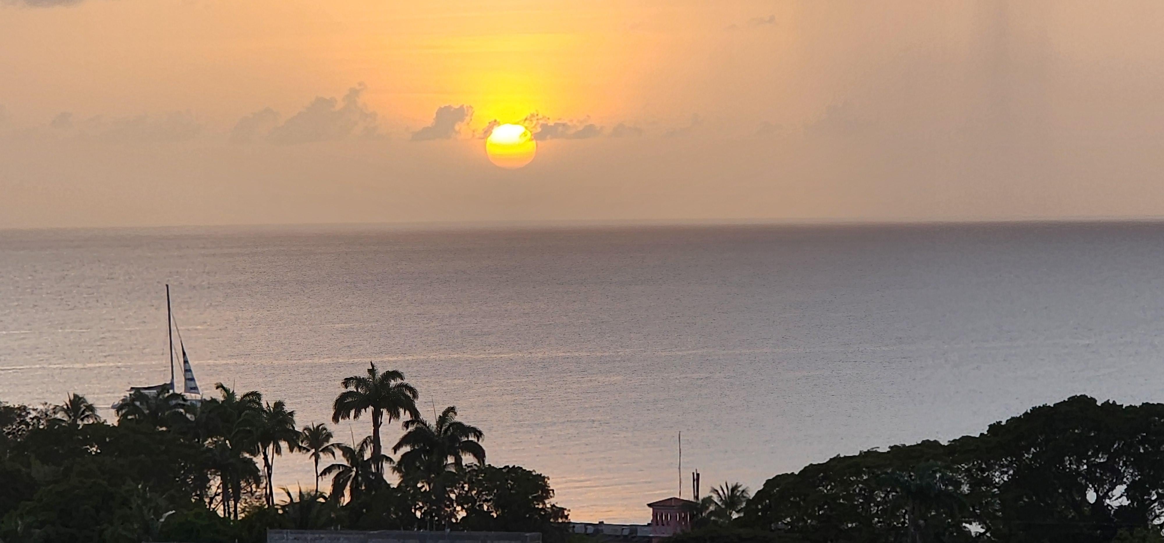 Sunset from the Balcony