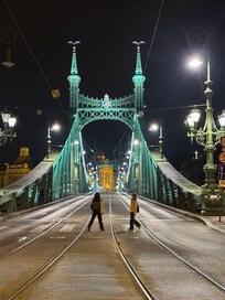 We were so close to Liberty Bridge and Central Market