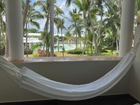 View from our balcony