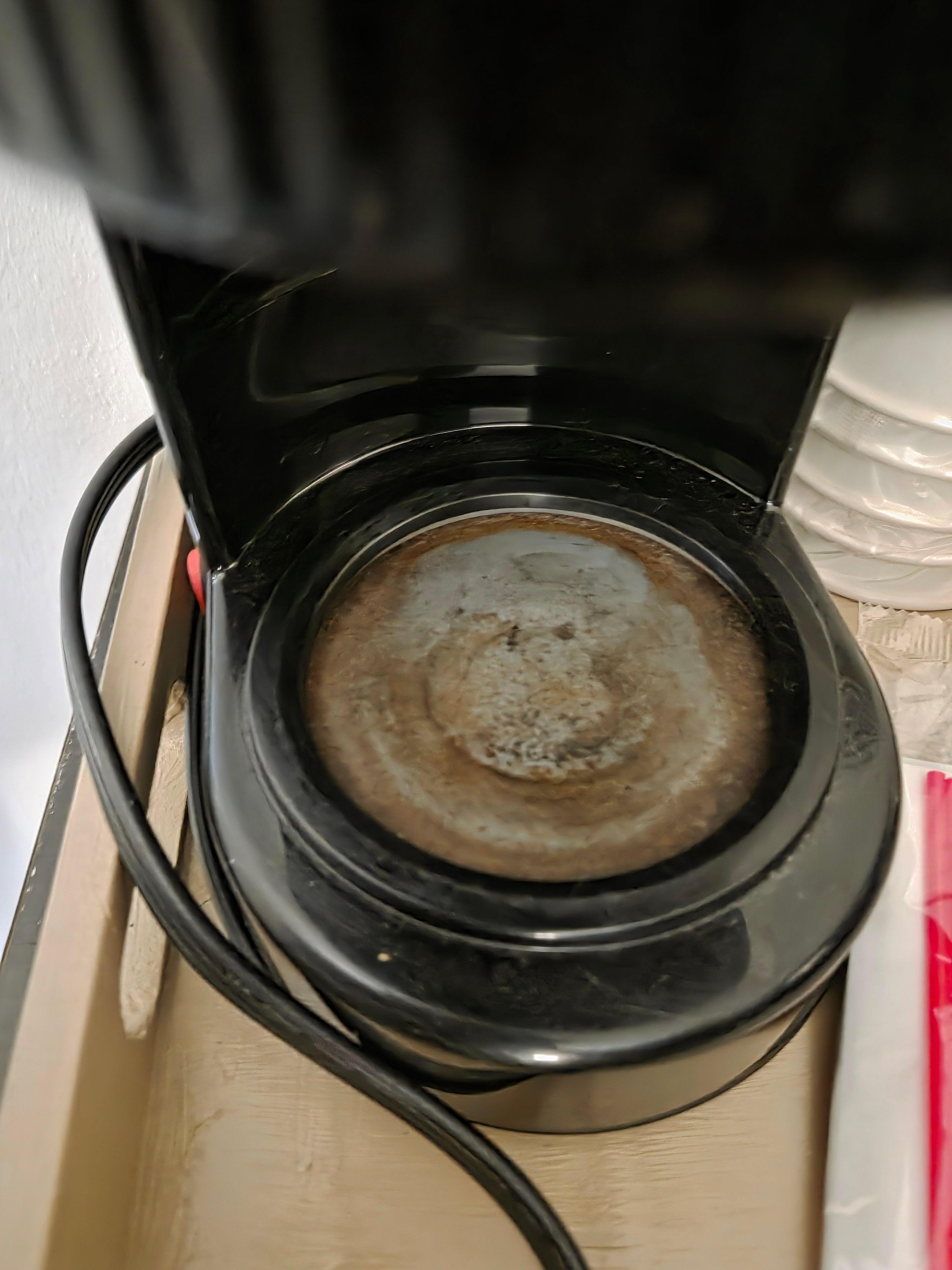 Disgusting coffee maker
Room #104