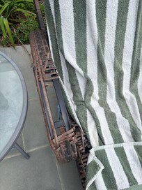 Every chair broken like this