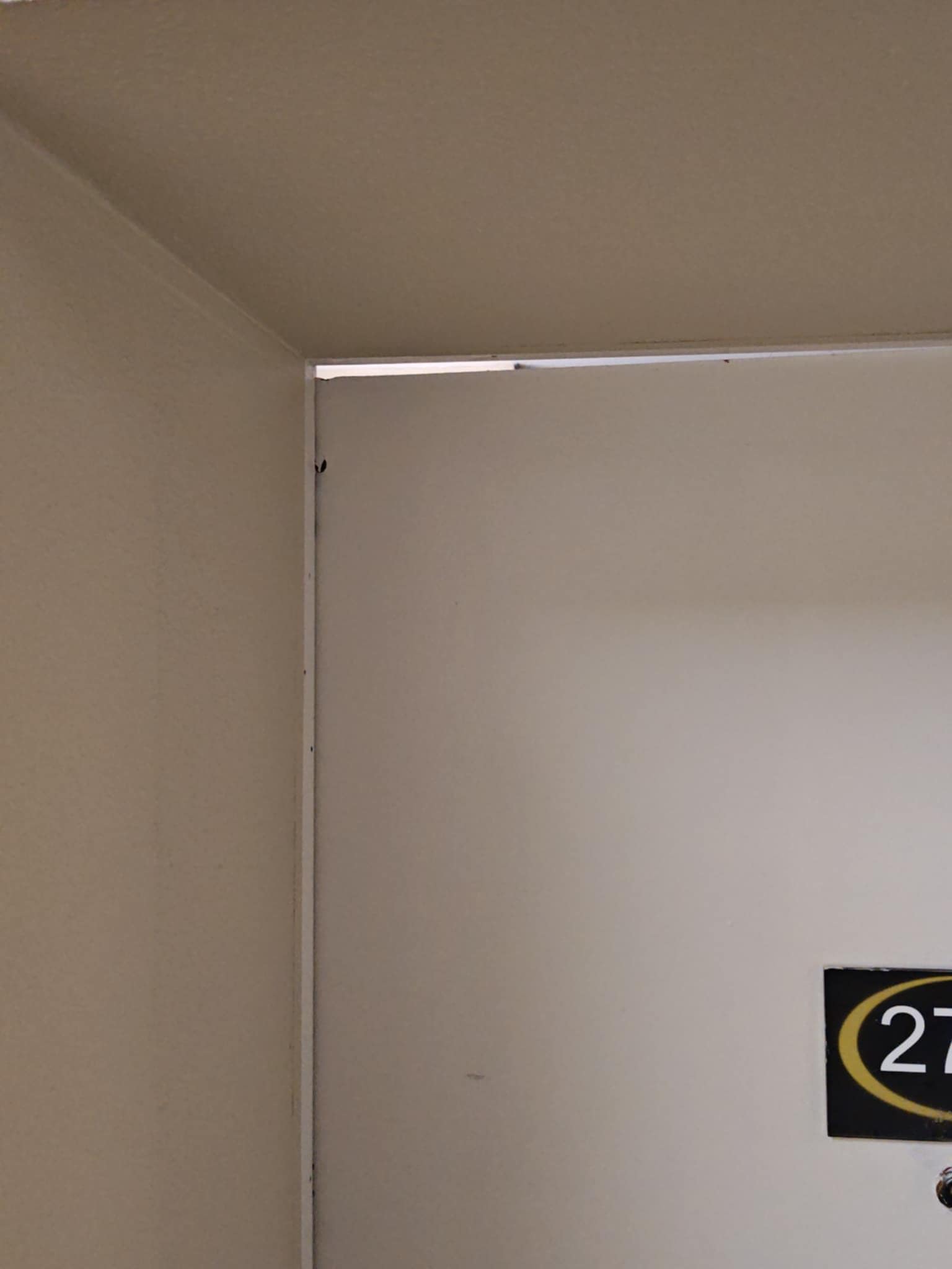 Door does not seal properly making it unable to close safely and securely