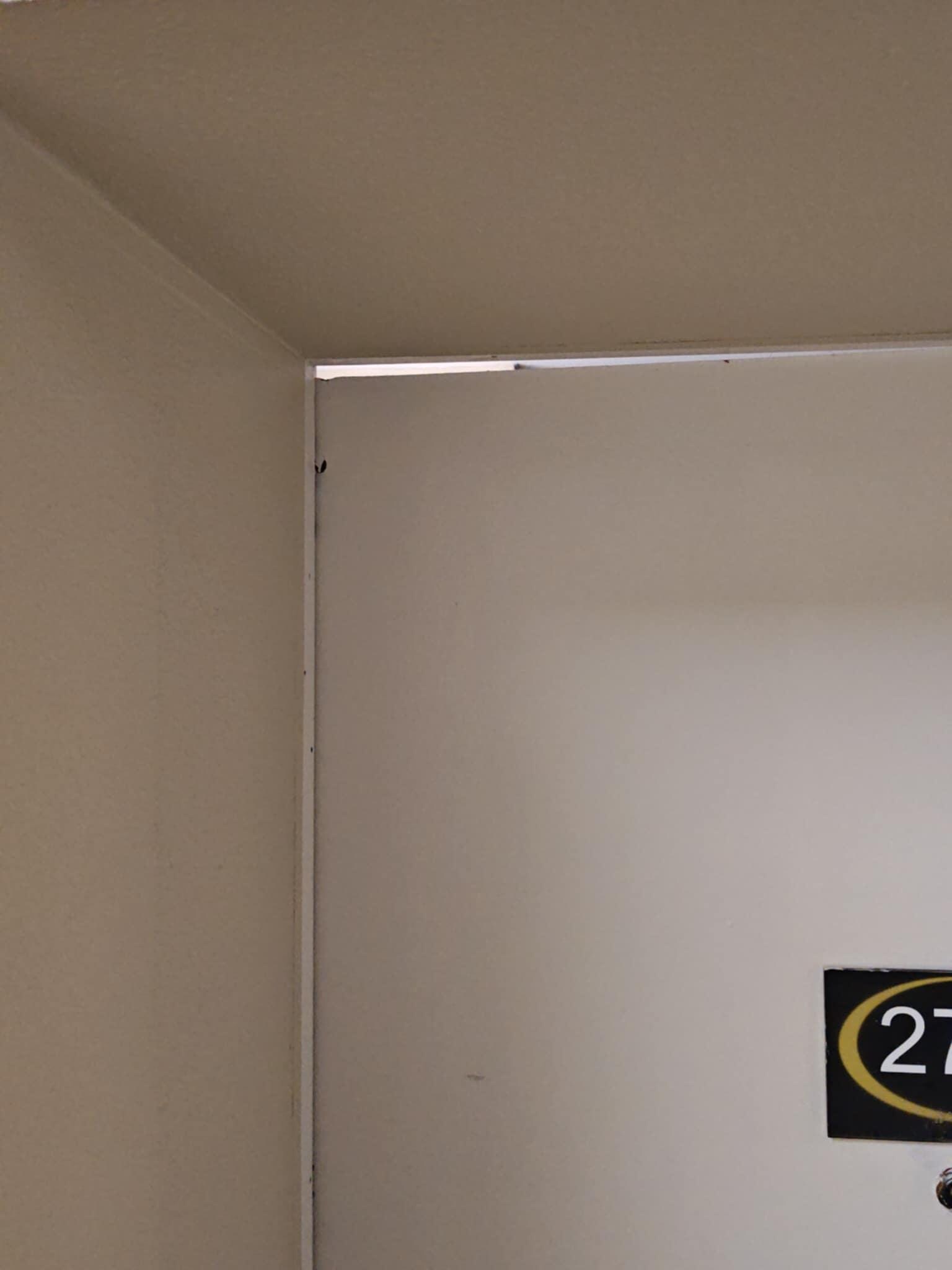 Door does not seal properly making it unable to close safely and securely