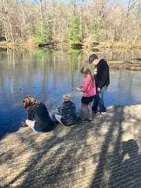 Down by the river….short walking distance away from cabin