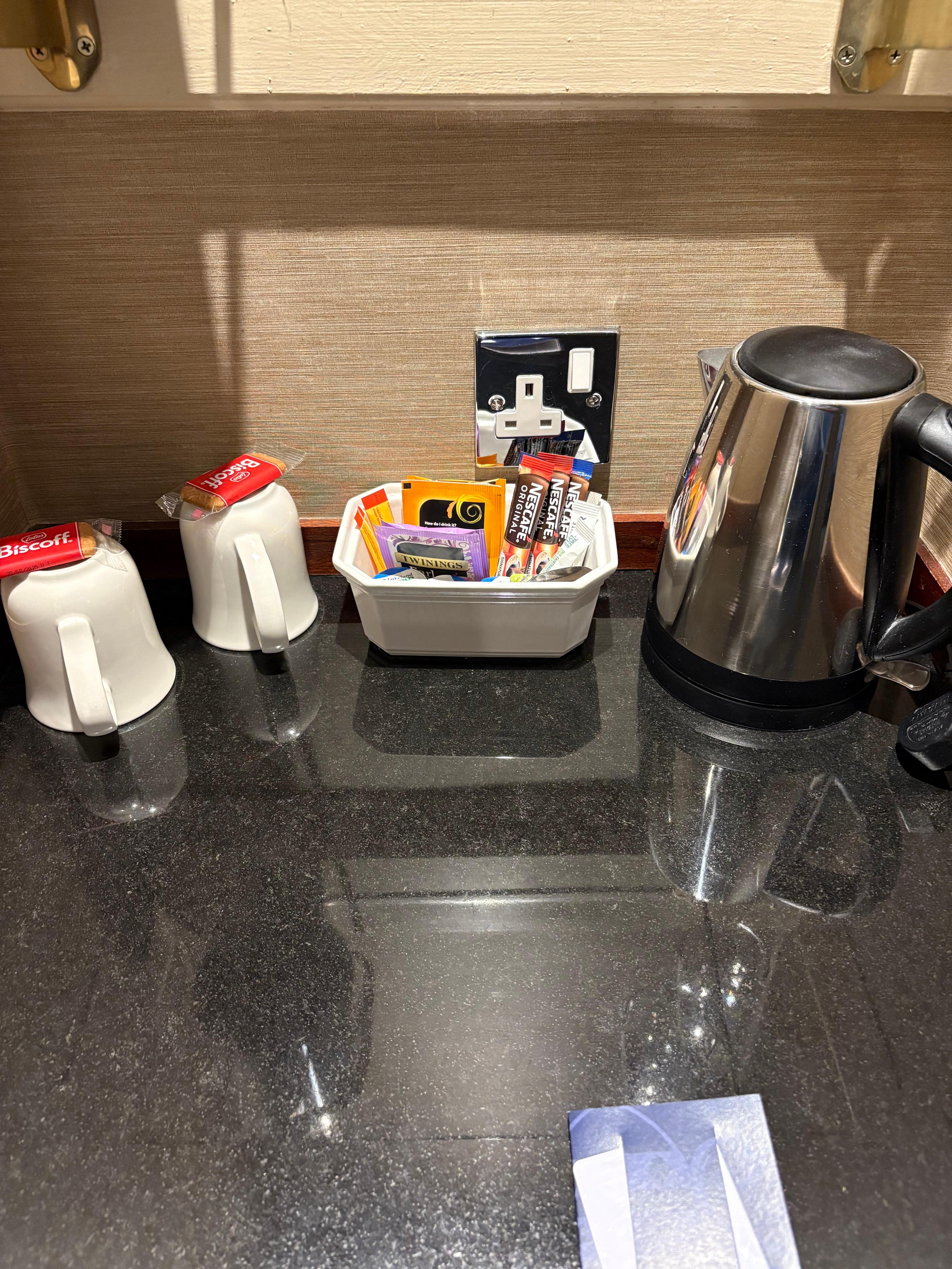 Cheap amenities. 