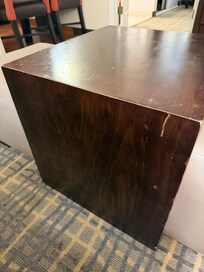 Wear and tear on coffee table