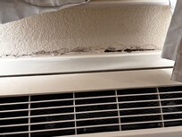 Heater/AC coming away from wall