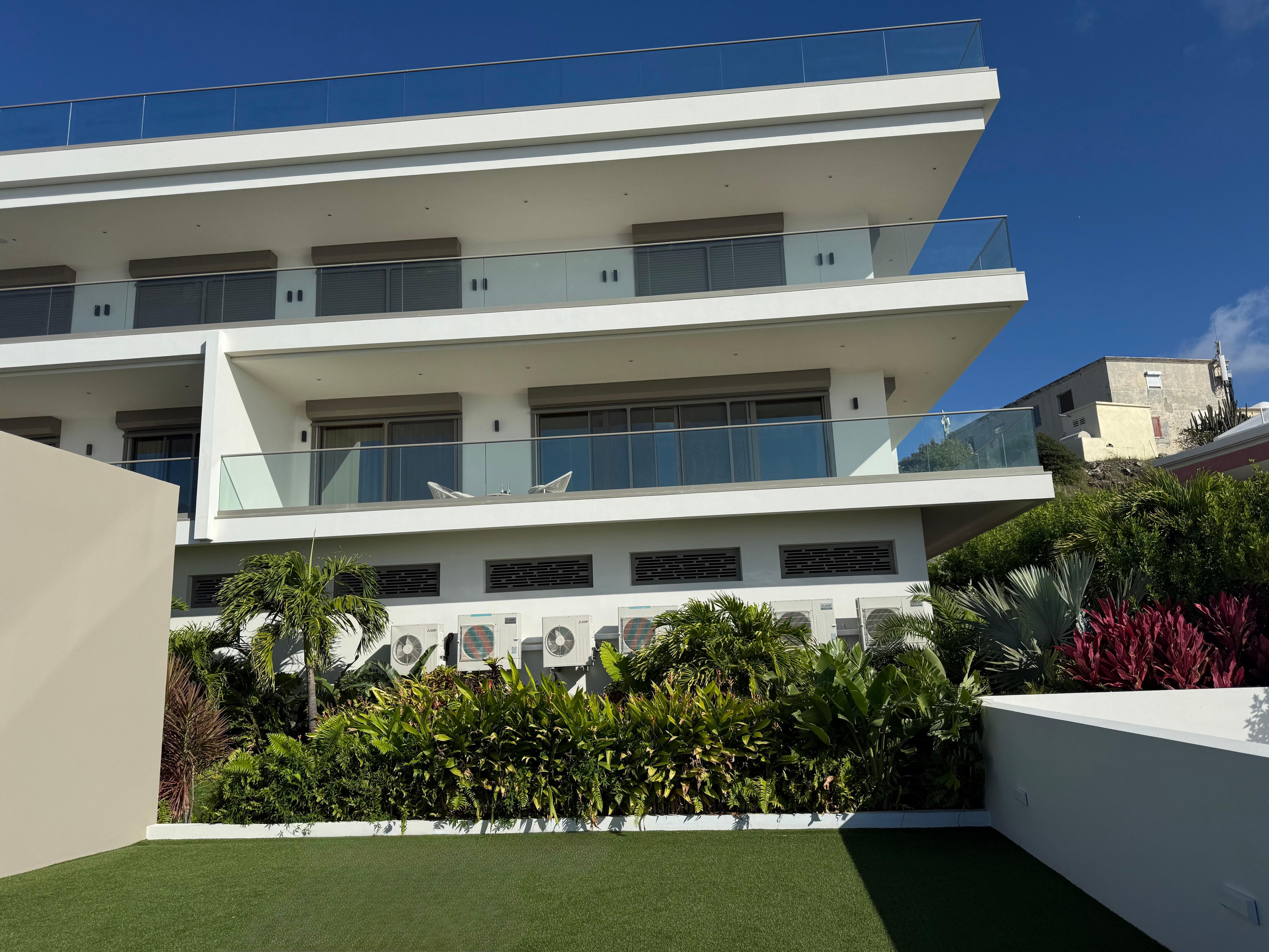 View from the top floor. 